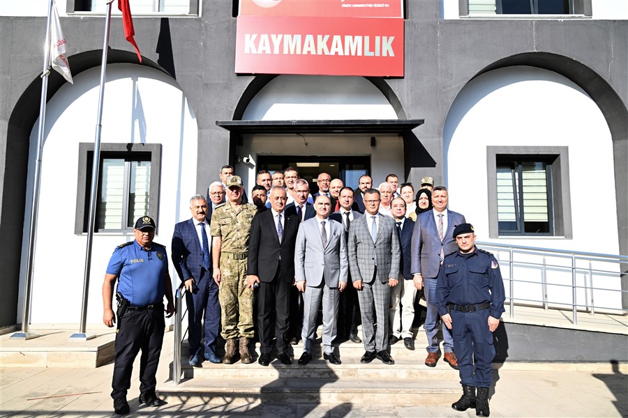 Vali Vahdettin Özkan İlçe Ziyaretlerine Devam Ediyor