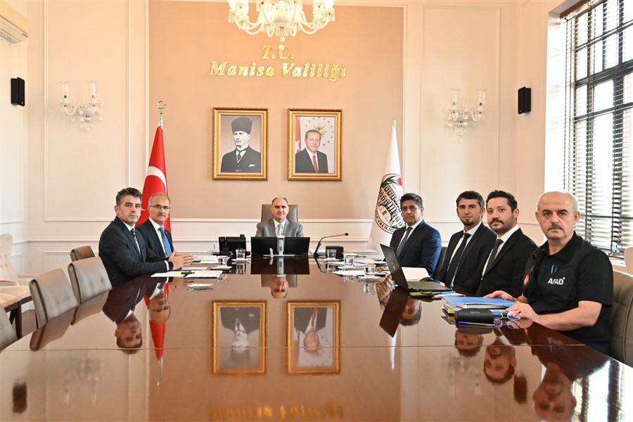 İçişleri Bakan Yardımcısı Mehmet Aktaş Başkanlığında Uluslararası Afet Risklerinin Azaltılması Günü Toplantısı Gerçekleştirildi