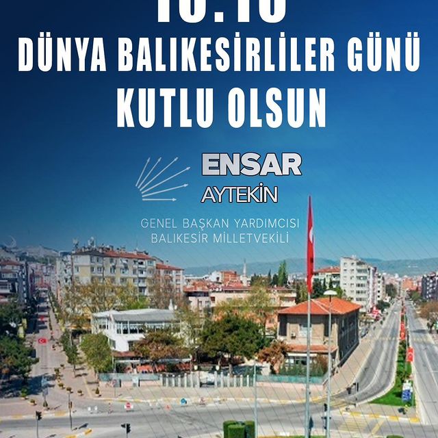 Dünya Balıkesirliler Günü Kutlanıyor