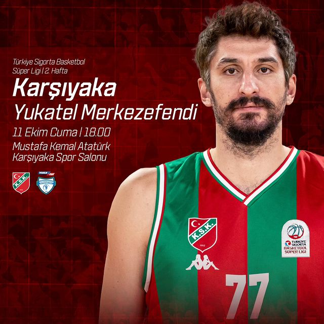 Karşıyaka, Yukatel Merkezefendi Belediyesi Basket ile Karşılaşacak