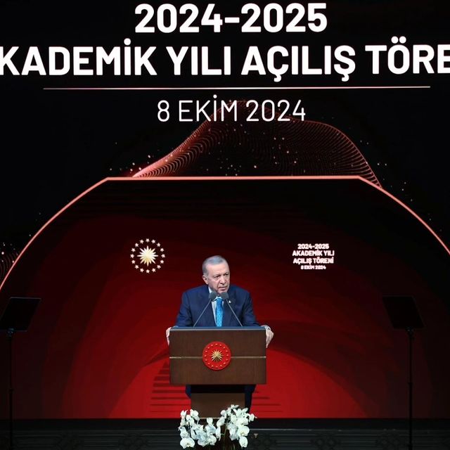 Cumhurbaşkanı Recep Tayyip Erdoğan, Yükseköğretim Akademik Yılı Açılış Töreninde Konuştu